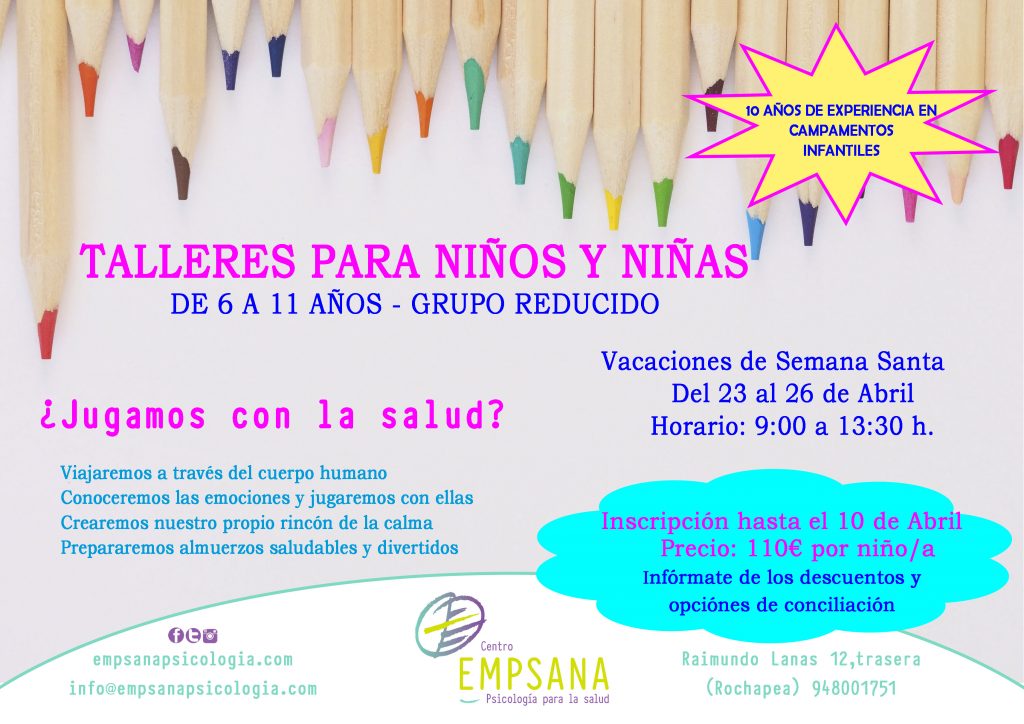 Talleres Semana Santa 2019